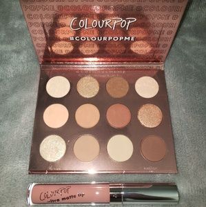 Color Pop Eyeshadow Pallet & Matte Lip